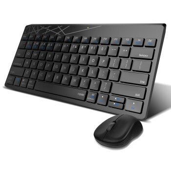 Bezprzewodowy zestaw combo Rapoo klawiatura i mysz multi-mode 8000m czarny qwerty us