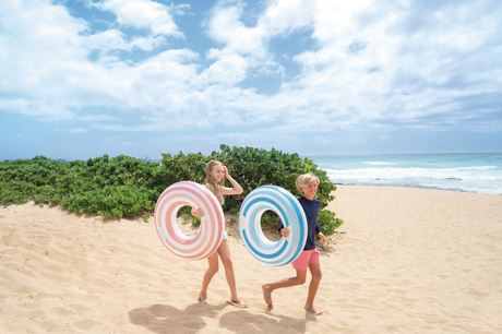 Intex Swirly Whirly pływa