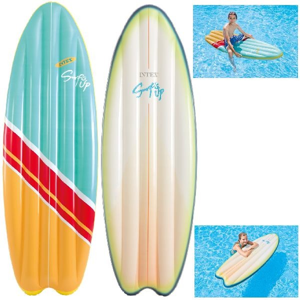 Intex - Deska surfingowa-biało-zielona