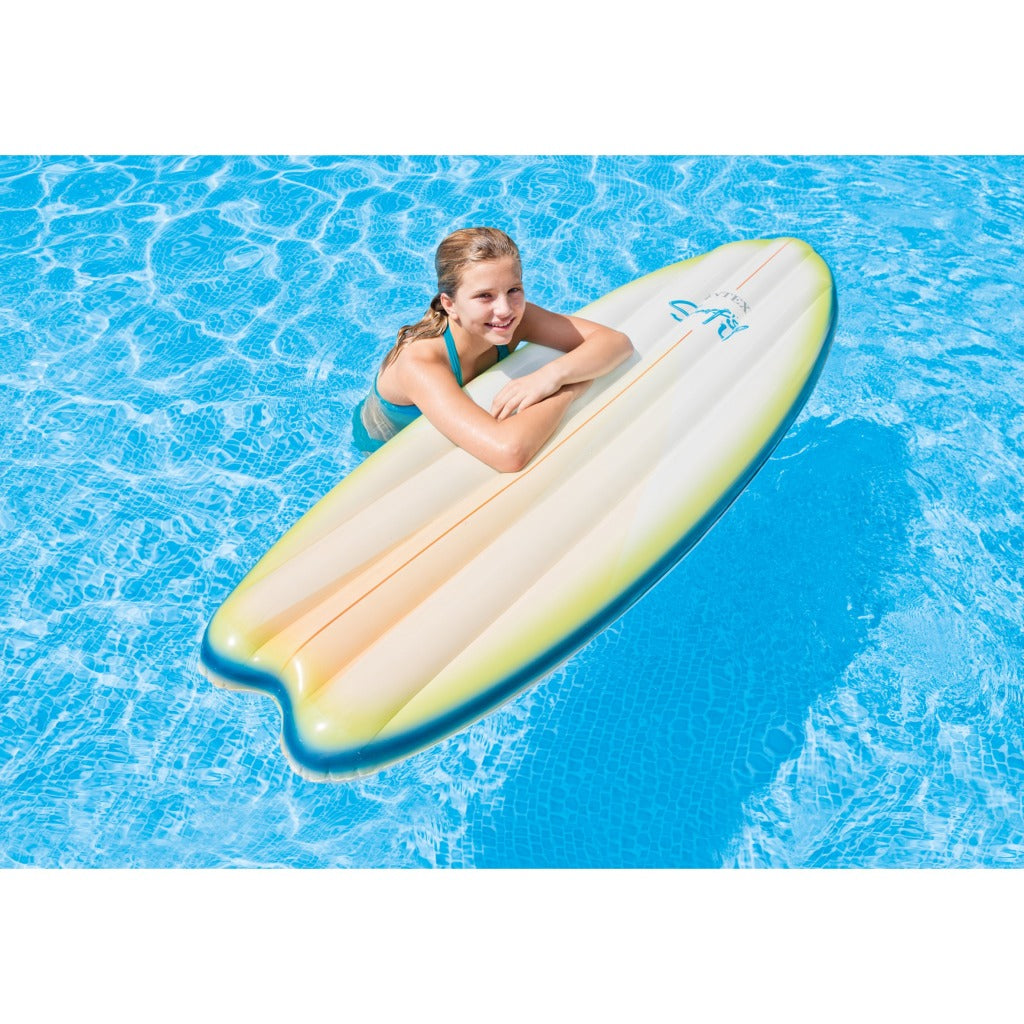 Intex - Deska surfingowa-biało-zielona