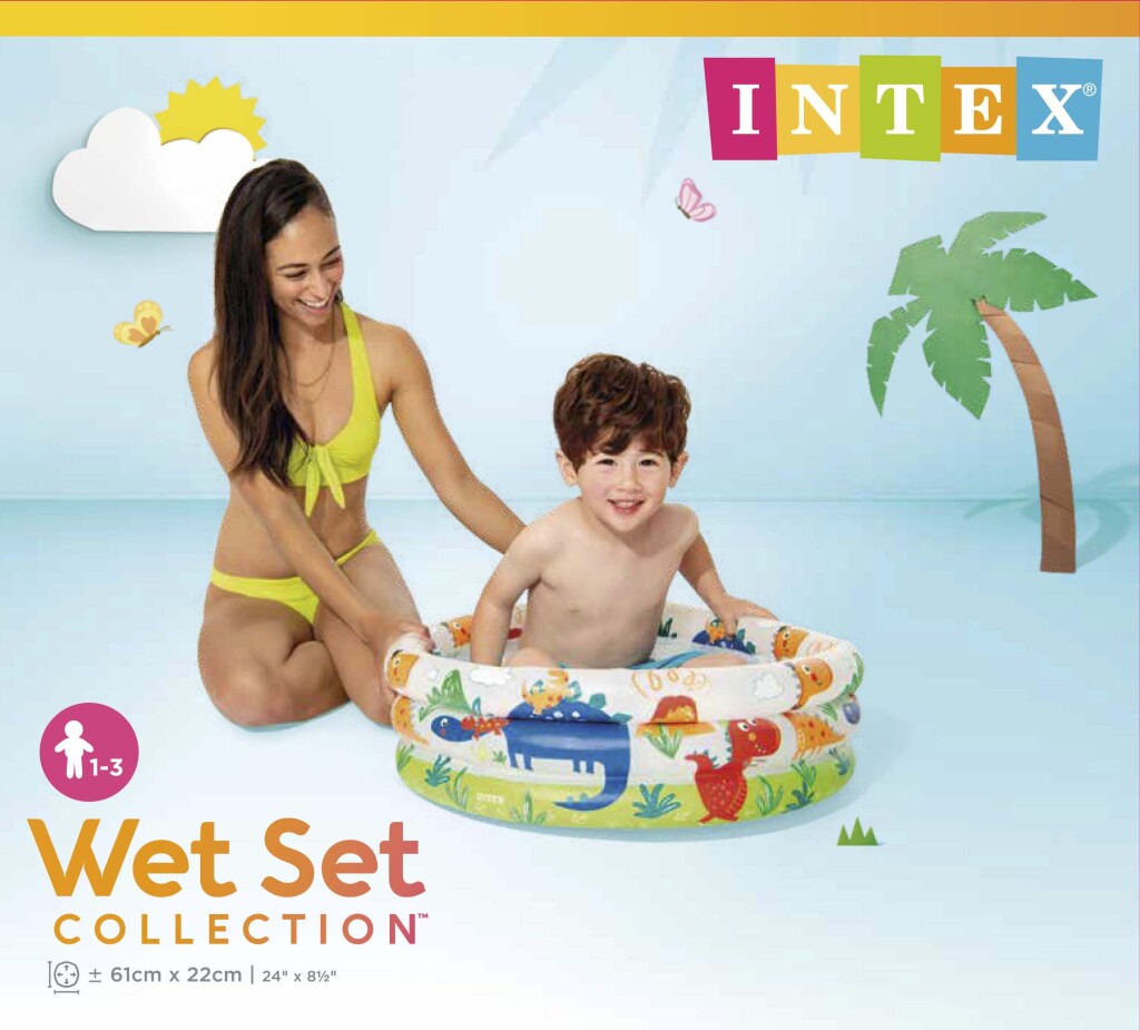 Basen dla dziecka Intex 57106np 61x22 cm