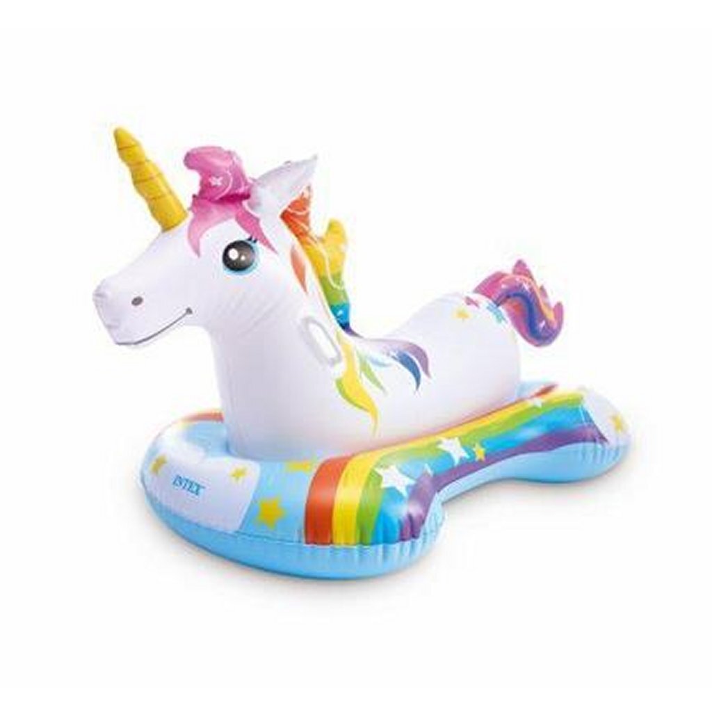 INTEX 57552NP UNICORN Ride-on 163x86 cm