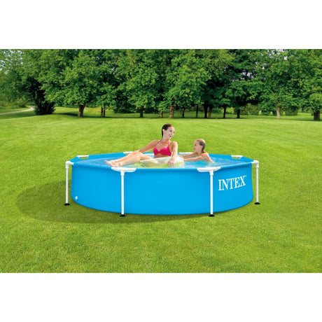 Basen Intex 28205np z metalową ramą 244x51 cm niebieski
