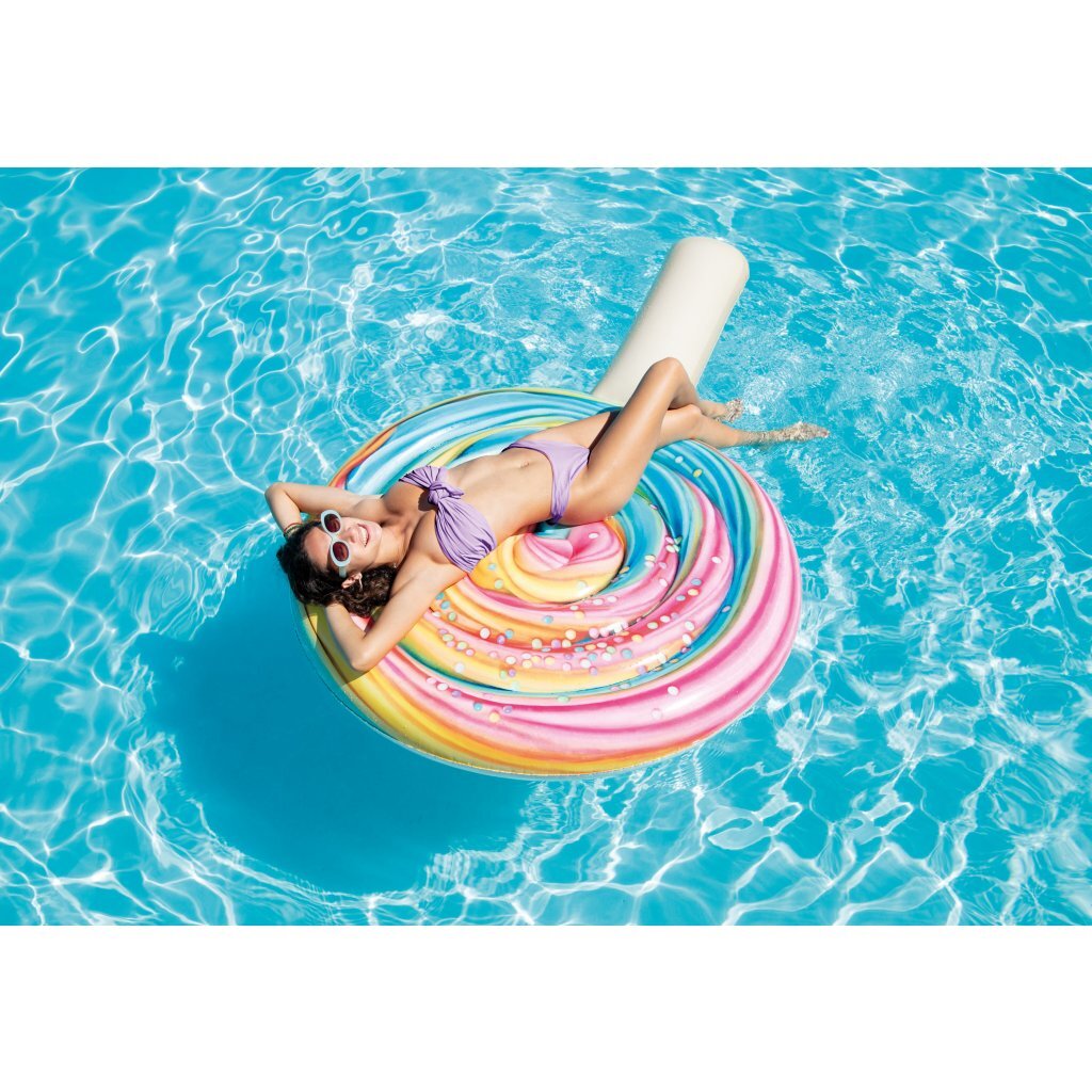 Materac dmuchany Intex 5875EU Rainbow Lollipop 198x127 cm