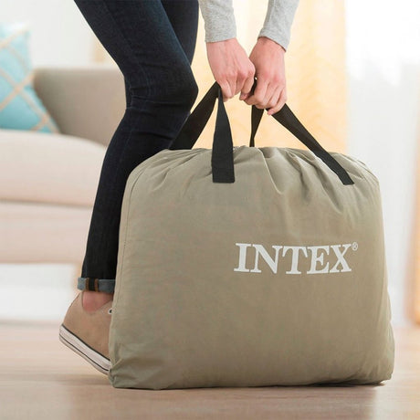Intex Comfort Plush Extra High Air Ced - Podwójne
