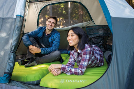 Intex 64097np Truaire Twin Dura-Beam Camping Mattress z QuickFill USB150 Air Pump 191x76x17cm