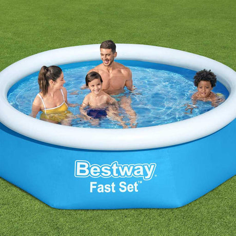 Bestway basen szybko ustawiany nadmuchiwany okrągły 244x61 cm 57265