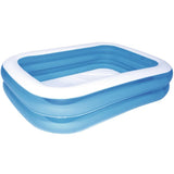 Bestway Basen prostokątny 211x132x46 cm niebieski