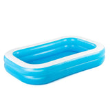Bestway nadmuchiwany basen 262x175x51 cm niebieski biały