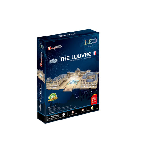 Cubic fun puzzle 3D Luwr z LED (2011414)