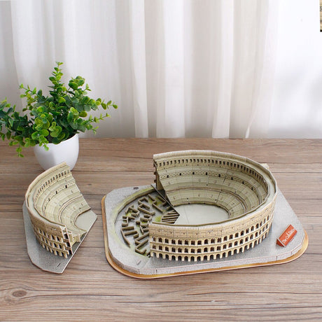 Kubiczna zabawa National Geographic - puzzle 3D - Koloseum