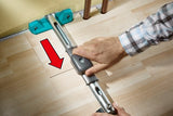 Wolfcraft - żelazko młotkowe - ciągnięcie żelaza - mrugnięcie drewnem - 3 w 1 - układanie bezszwowego laminatu i PCV - 6945000