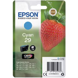 Wkład atramentowy Epson c13t29824012 cyjan