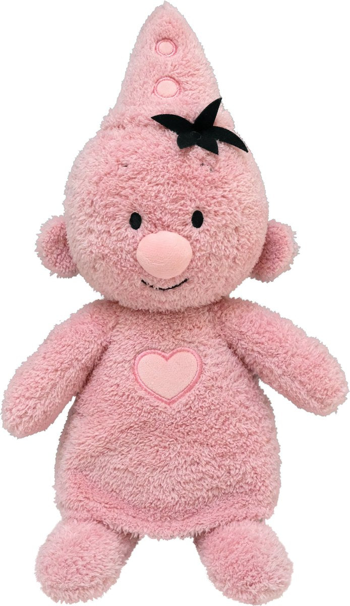 Przytulanka Bumba puszysty plusz - różowy, 35cm