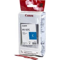 Wkład atramentowy canon pfi-107c błękitny