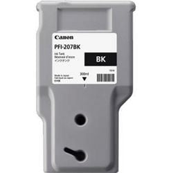 Czarny wkład atramentowy Canon PFI-207bk