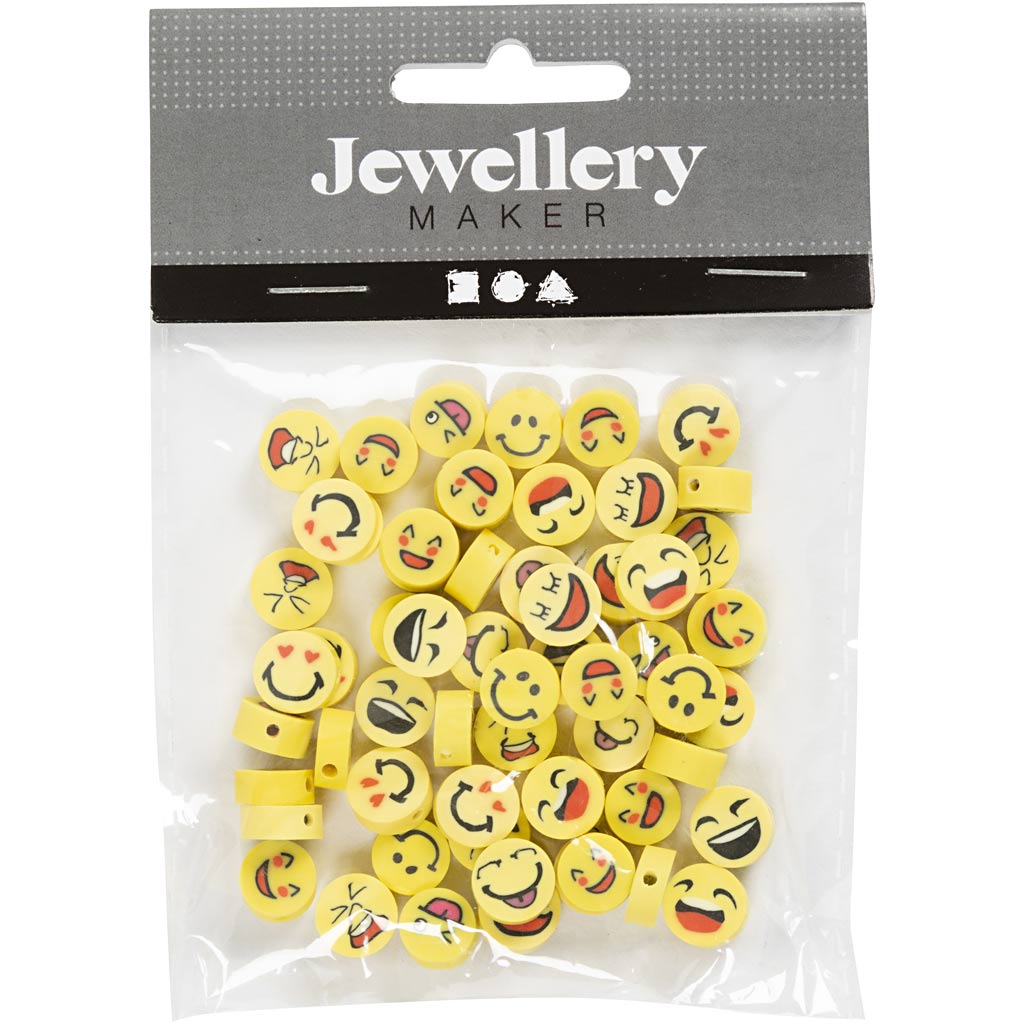 Firma Creativ https: www.cchobby.nl figure-beads-emoji-d-10-mm-hole-size-1-5-mm-60-piece-1-box