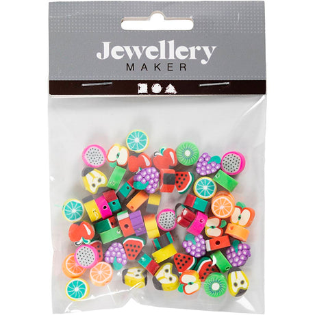 Firma Creativ http: www.cchobby.nl figurka-beads-fruit-d-10-mm-hole-size-1-5-mm-60-piece-1-box