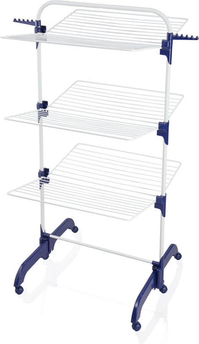 Wieża susząca Leifheit Pegasus 420 Solid Comfort - w komplecie. uchwyty i koła - długość suszenia 42 m