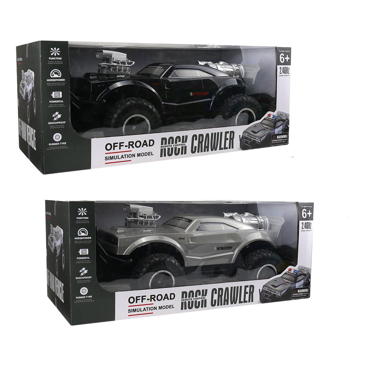 Rc no fear muscle car 1:8 2.4ghz