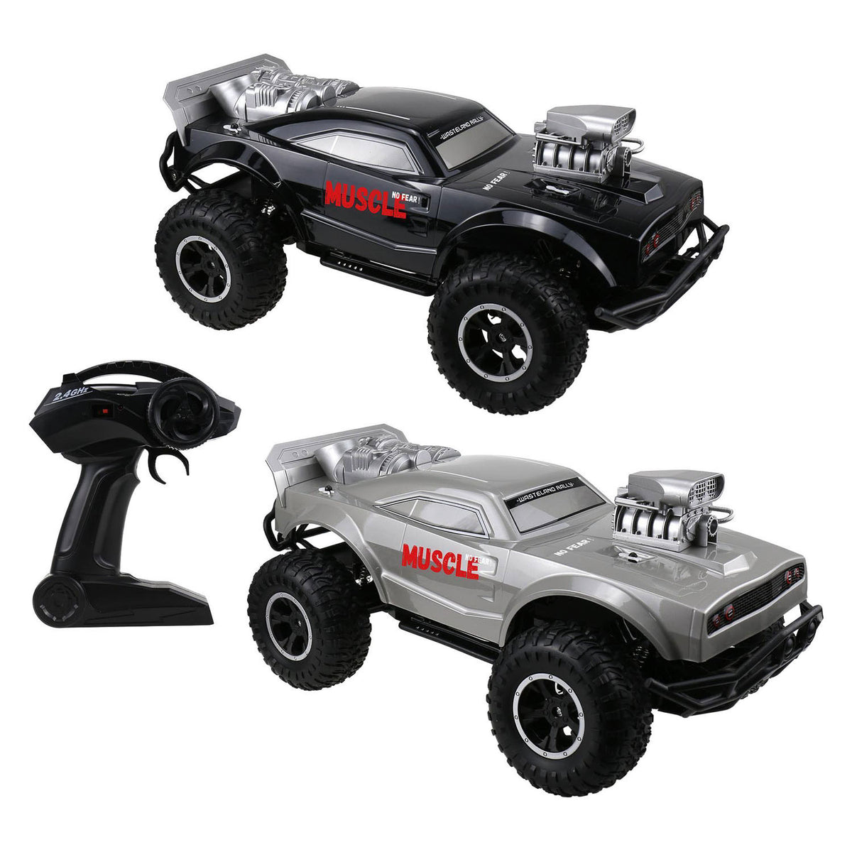 Rc no fear muscle car 1:8 2.4ghz