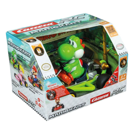 Carrera rc Mario Pipe Kart wyścigi samochodowe Yoshi - 1:18