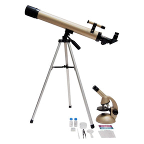 Combipack telescoop en microscoop