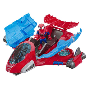 Zestaw superbohaterskich przygód Spiderman Jetquare