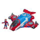 Zestaw superbohaterskich przygód Spiderman Jetquare