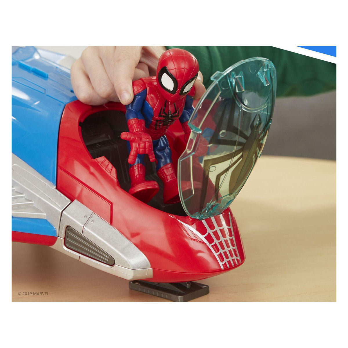 Zestaw superbohaterskich przygód Spiderman Jetquare