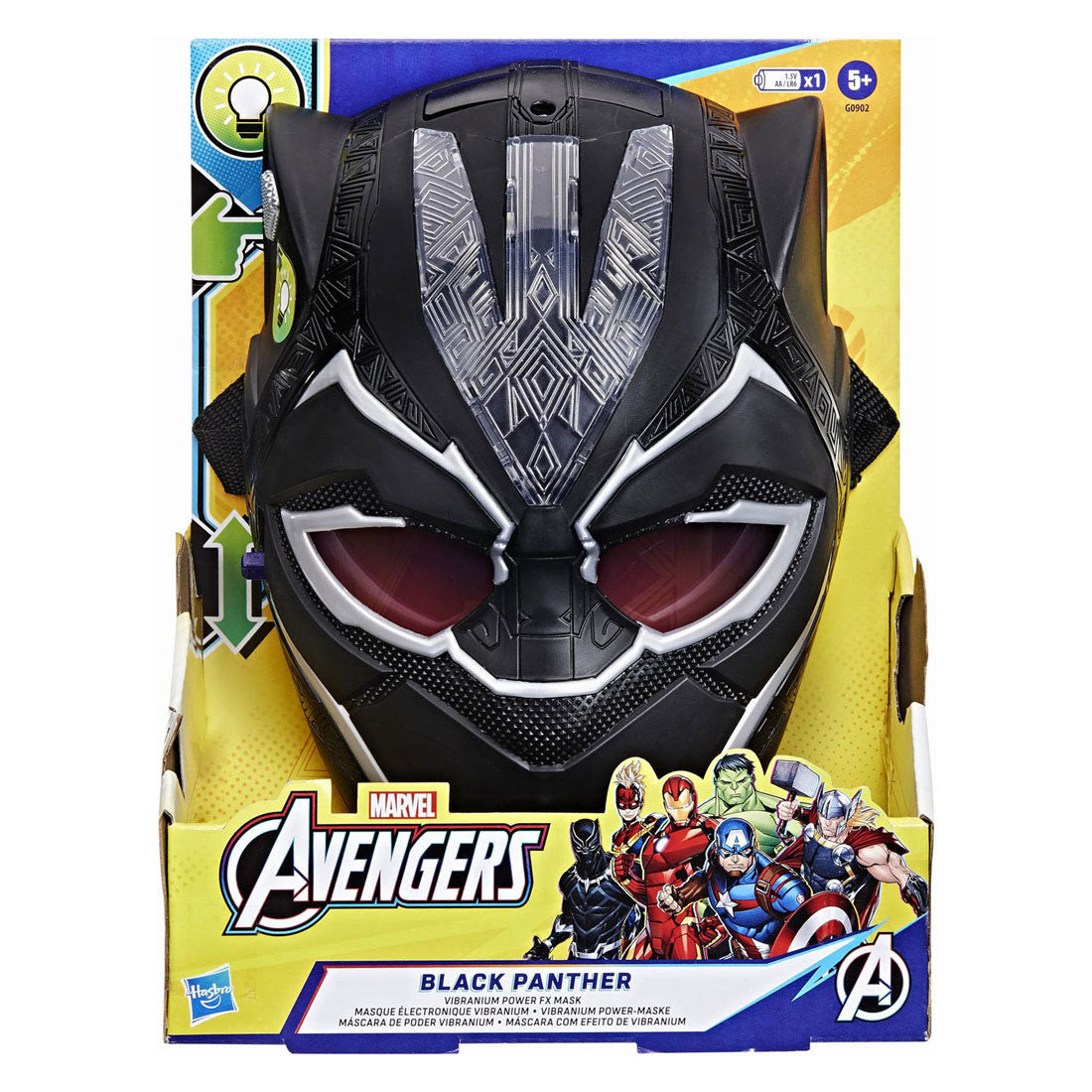 Maska Ty Avengers Black Panther Vibrium FX