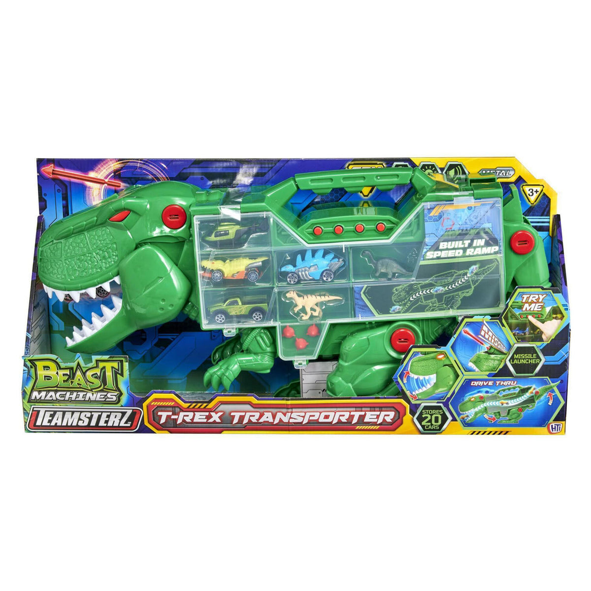 Teamsterz beast machines robo dino transporter