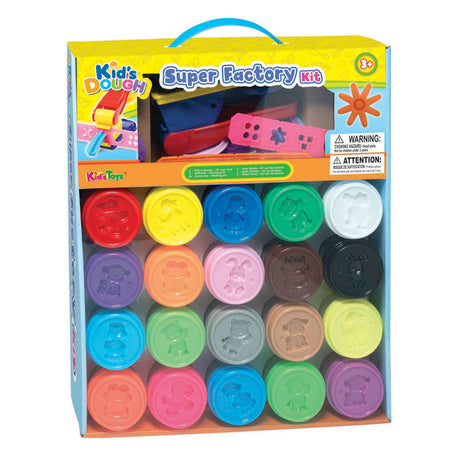 Zestaw glinek super fabrycznych dla dzieci - 20 szt.