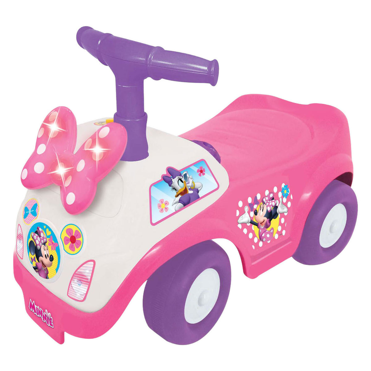 Minnie loopauto met licht en geluid