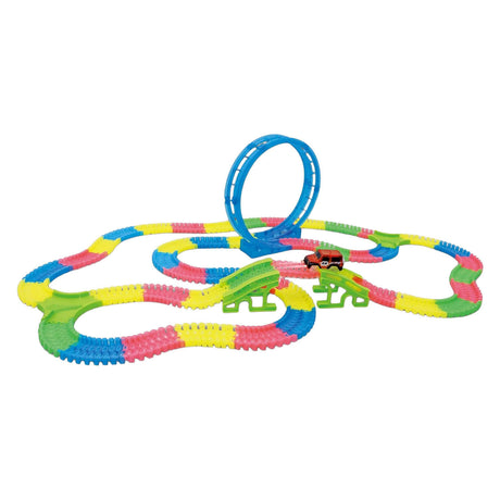 Amazing tracks flexibele racebaan met 2 auto's - 365dlg.