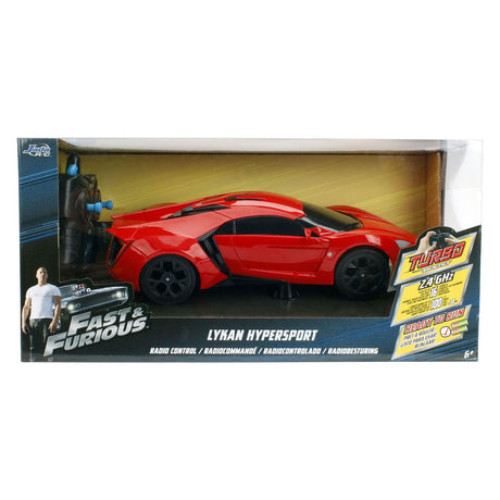 Zabawki Jada - samochód zdalnie sterowany szybki wściekły lykan hypersport 1:16 - samochód zdalnie sterowany - samochód sterowany radiem