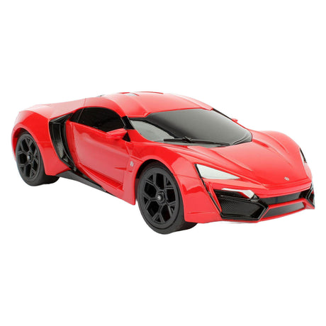 Zabawki Jada - samochód zdalnie sterowany szybki wściekły lykan hypersport 1:16 - samochód zdalnie sterowany - samochód sterowany radiem