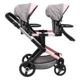 Wózek dla lalek bliźniaczych Xeo duo - 46 cm