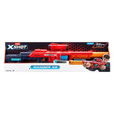 Xshot zuru x-shot Excel czerwony blaster x8 z 24 strzałami