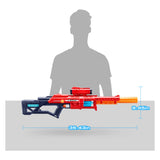 Xshot zuru x-shot Excel czerwony blaster x8 z 24 strzałami