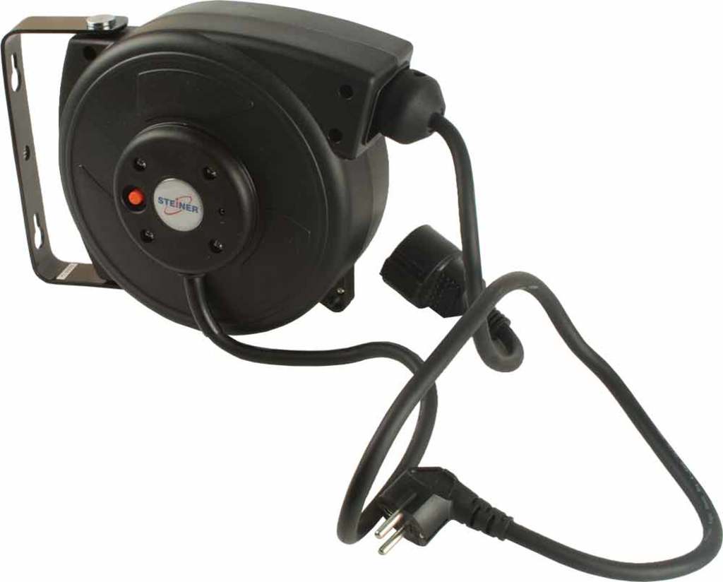 Kołowrotek elektryczny Steiner grs pcv 230v 3x1,5 6m