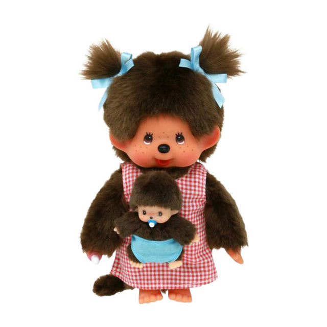 Bandai monchhichi - pluszowa mama baby