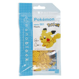 Zestaw konstrukcyjny Nanoblock Pokémon Pickachu - 130 elementów.