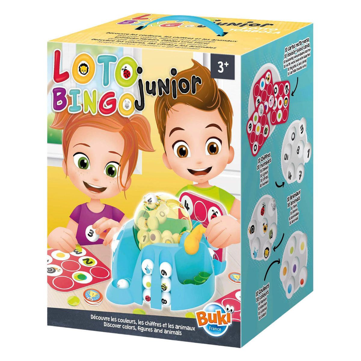 Buki francja buki - loto bingo junior - gra edukacyjna