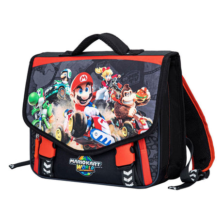 Tornister szkolny Super Mario z 2 przegrodami i przednią kieszenią