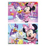 Drewniane puzzle Disney Minnie Mouse - 2x50szt.