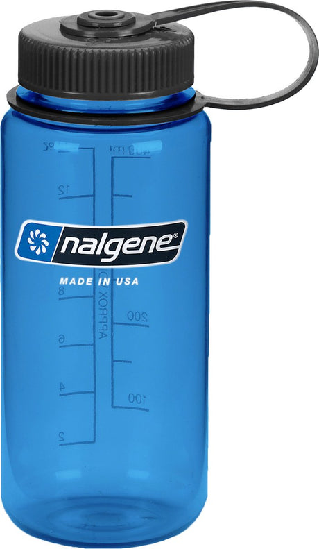 Nalgene - butelka z szeroką szyjką - butelka do picia - butelka na wodę - szczelna - 500 ml - bez BPA - podtrzymania - łupek