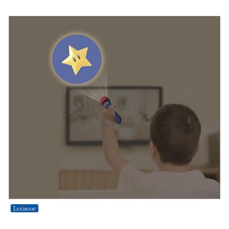 Lexibook super mario projectie-zaklamp met 24 plaatjes