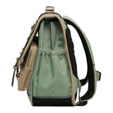 Torba szkolna Caméléon błyszcząca zielona - 38cm