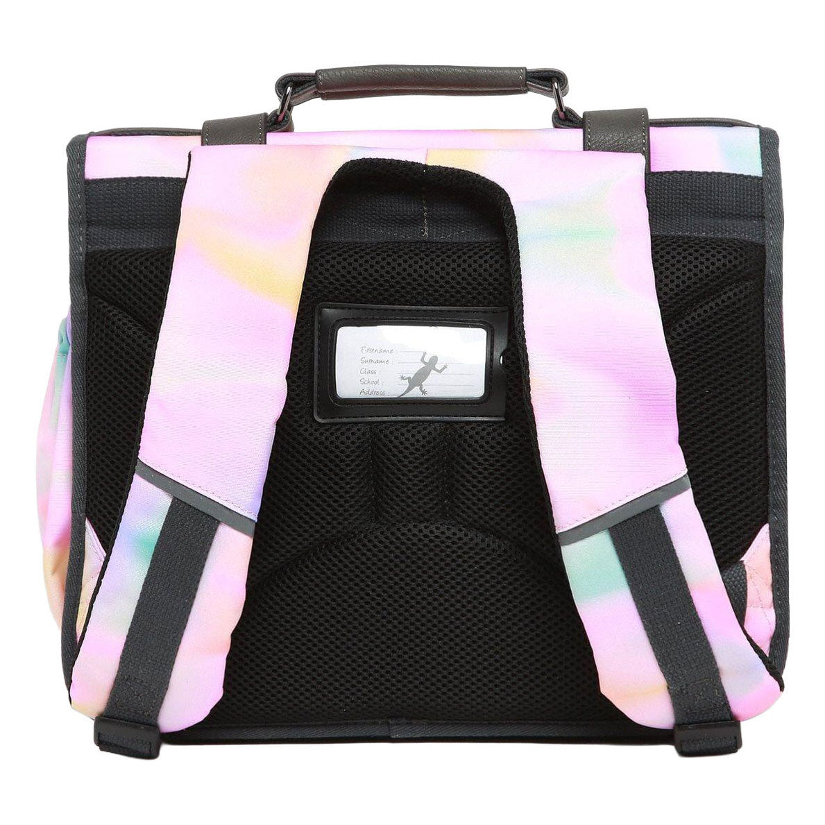 Plecak szkolny Caméléon różowy tie and dye - 38cm